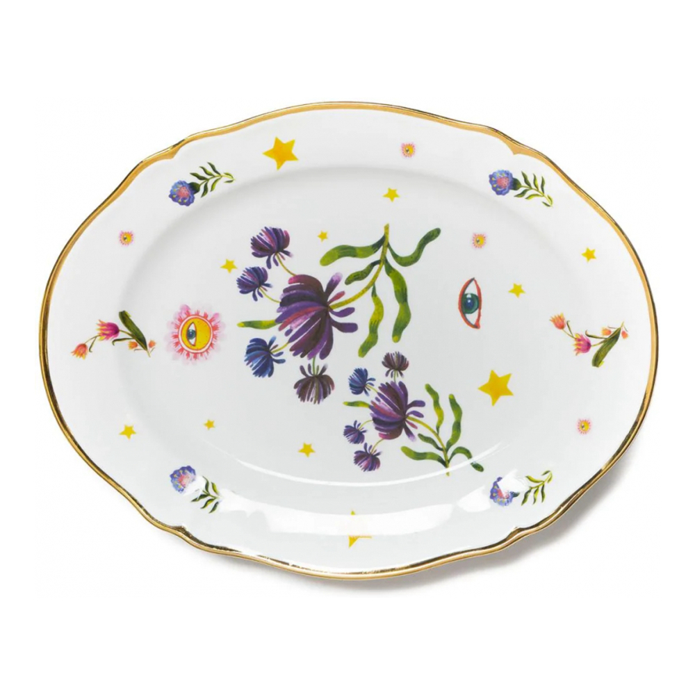 'La Tavola Scomposta' Plate - 34 cm