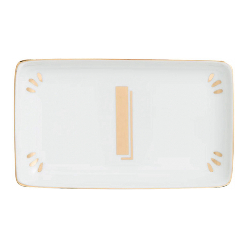 'Rectangular Letter I' Valet Tray - 10 x 16.5 cm