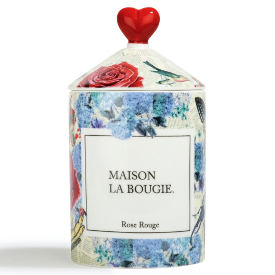 'Rose Rouge' Scented Candle - 350 g