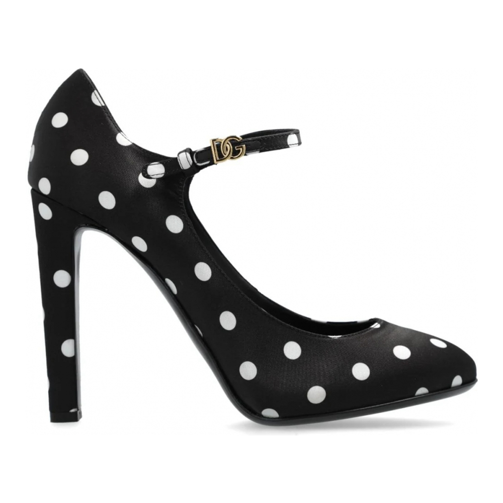 'Polka-Dot Print Mary Jane' Pumps für Damen