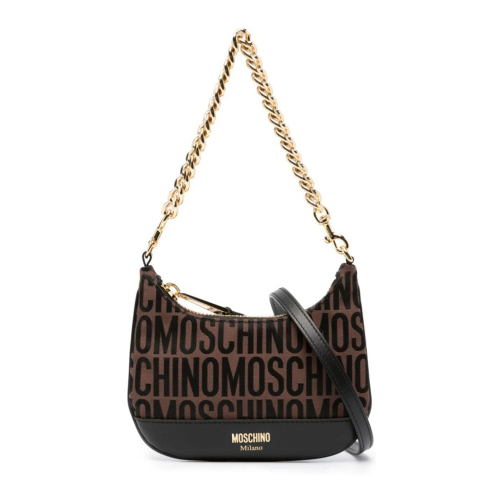 Women's 'Logo-Jacquard' Shoulder Bag