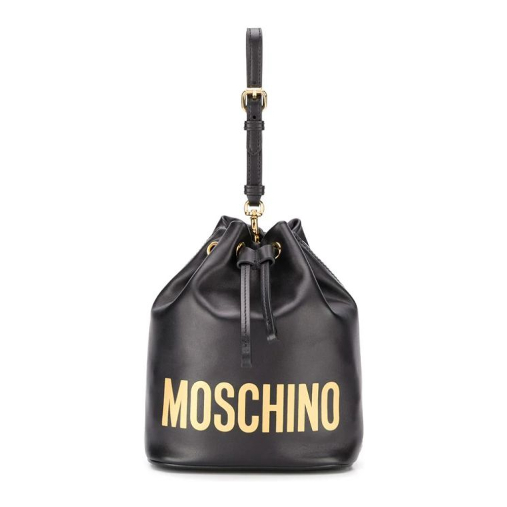 Women's 'Logo-Print' Bucket Bag