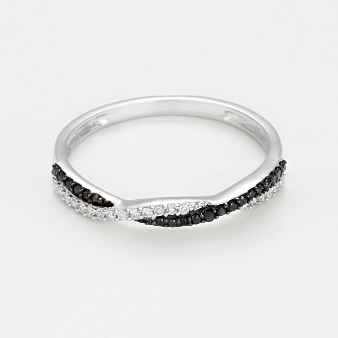 'En Noir Et Blanc' Ring für Damen