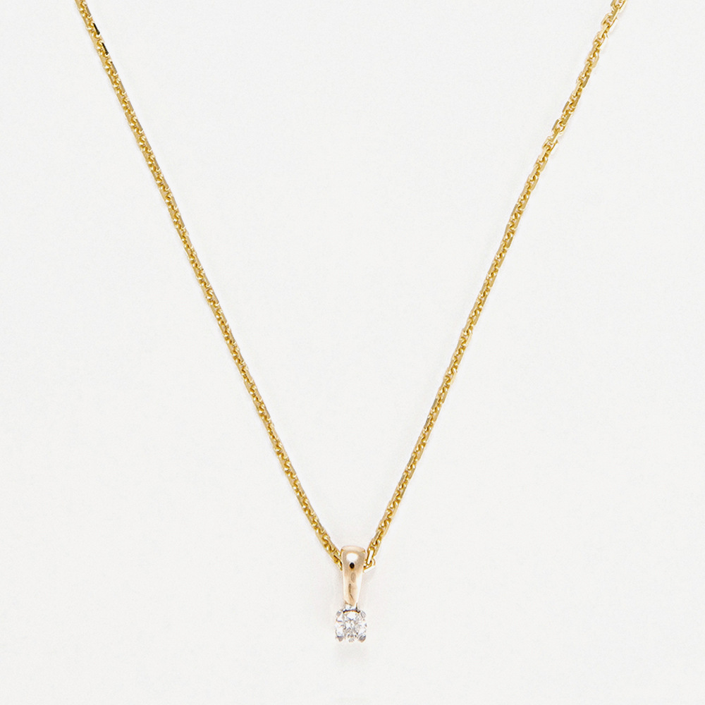 Women's 'Mon Diamant' Pendant with chain