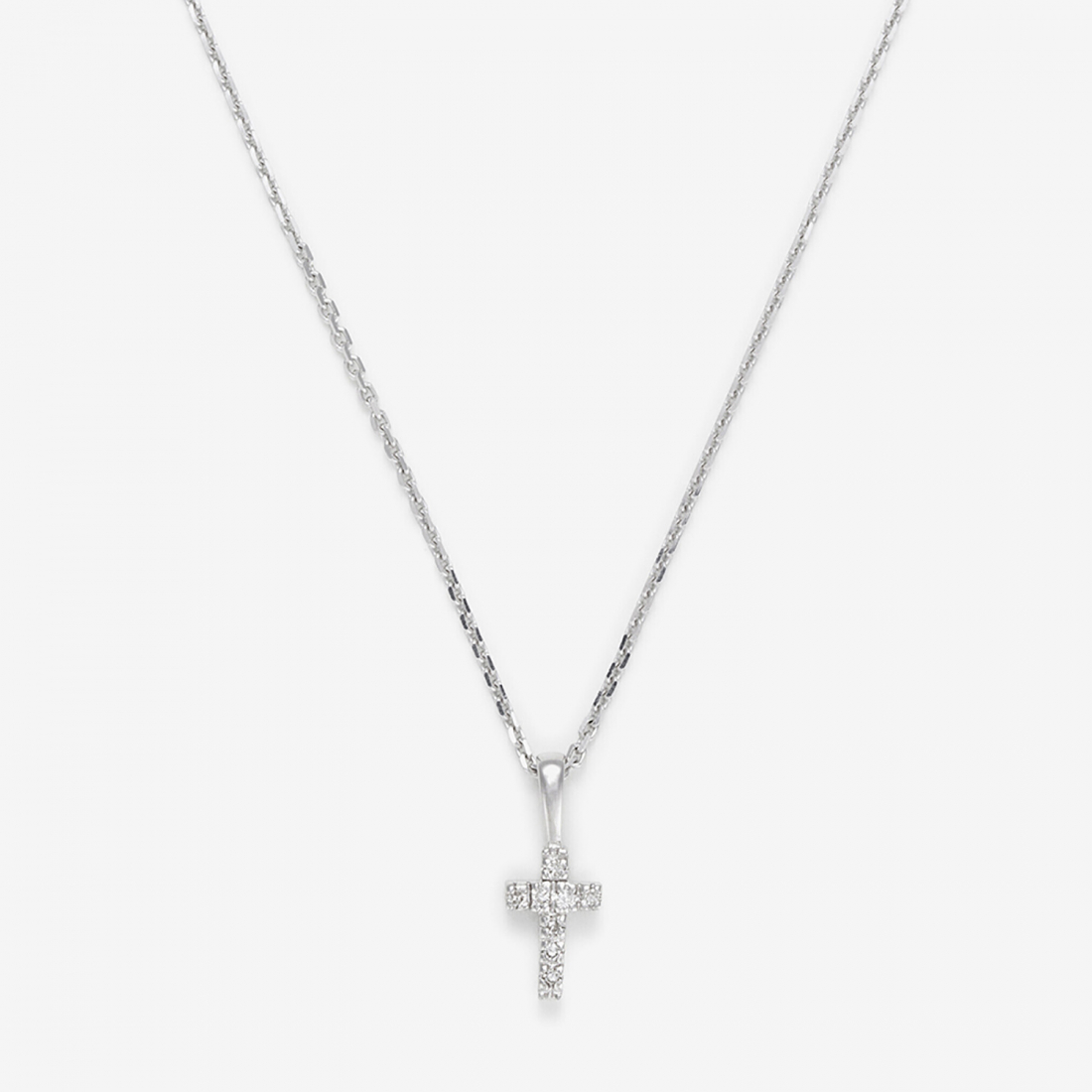 Women's 'Mini Croix' Pendant with chain