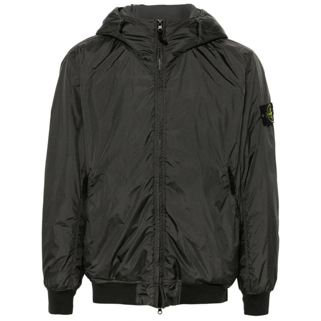 Men's 'Compass-Badge Hooded' Windbreaker