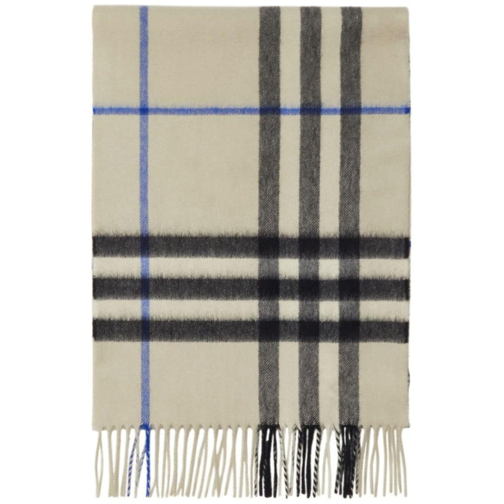 'Check' Wool Scarf