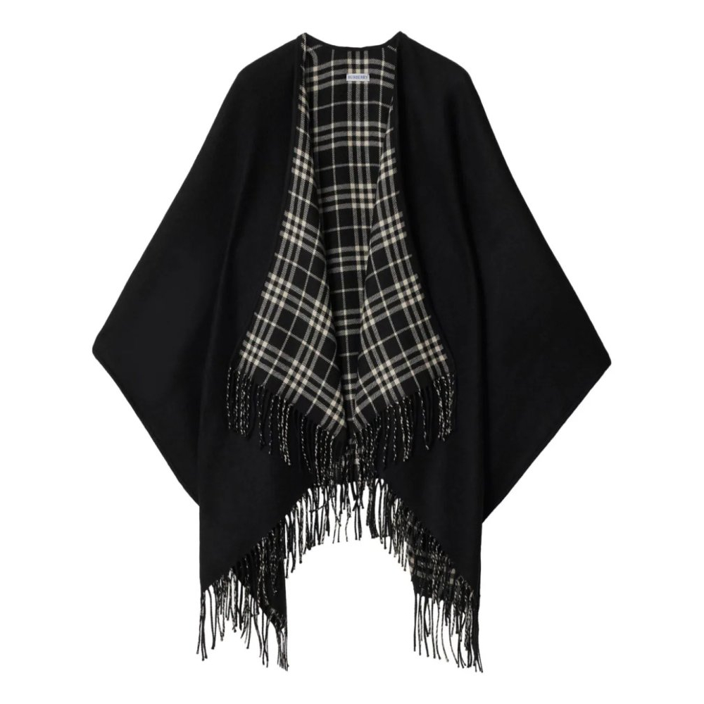 Women's 'Checked' Cape