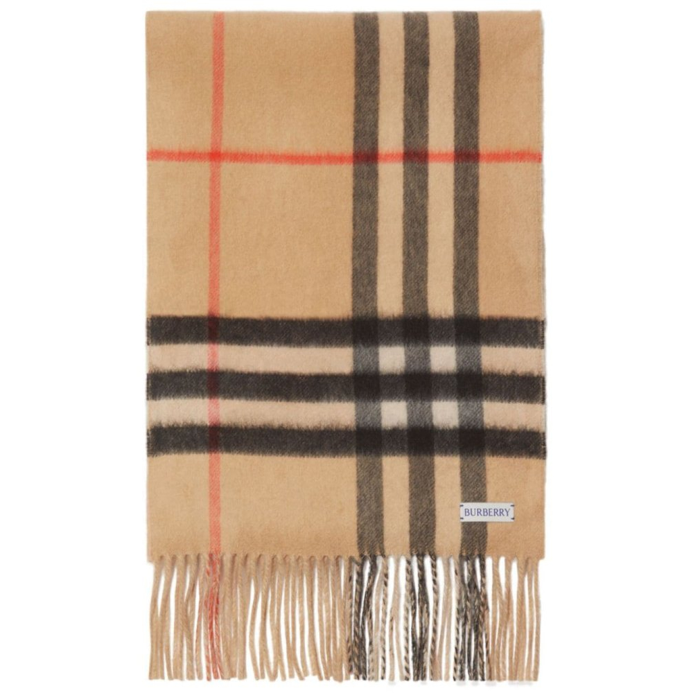 Women's 'Reversible Check' Wool Scarf