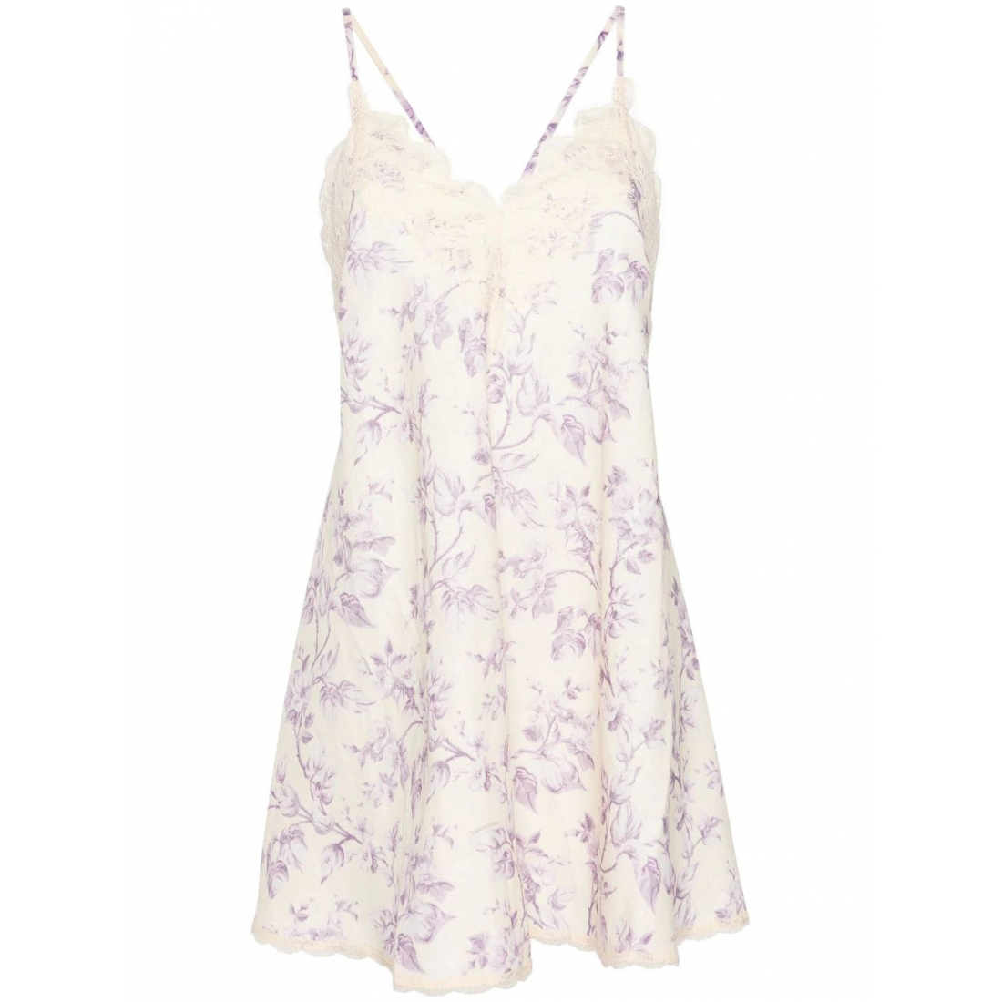 Robe mini 'Halliday Floral-Print' pour Femmes