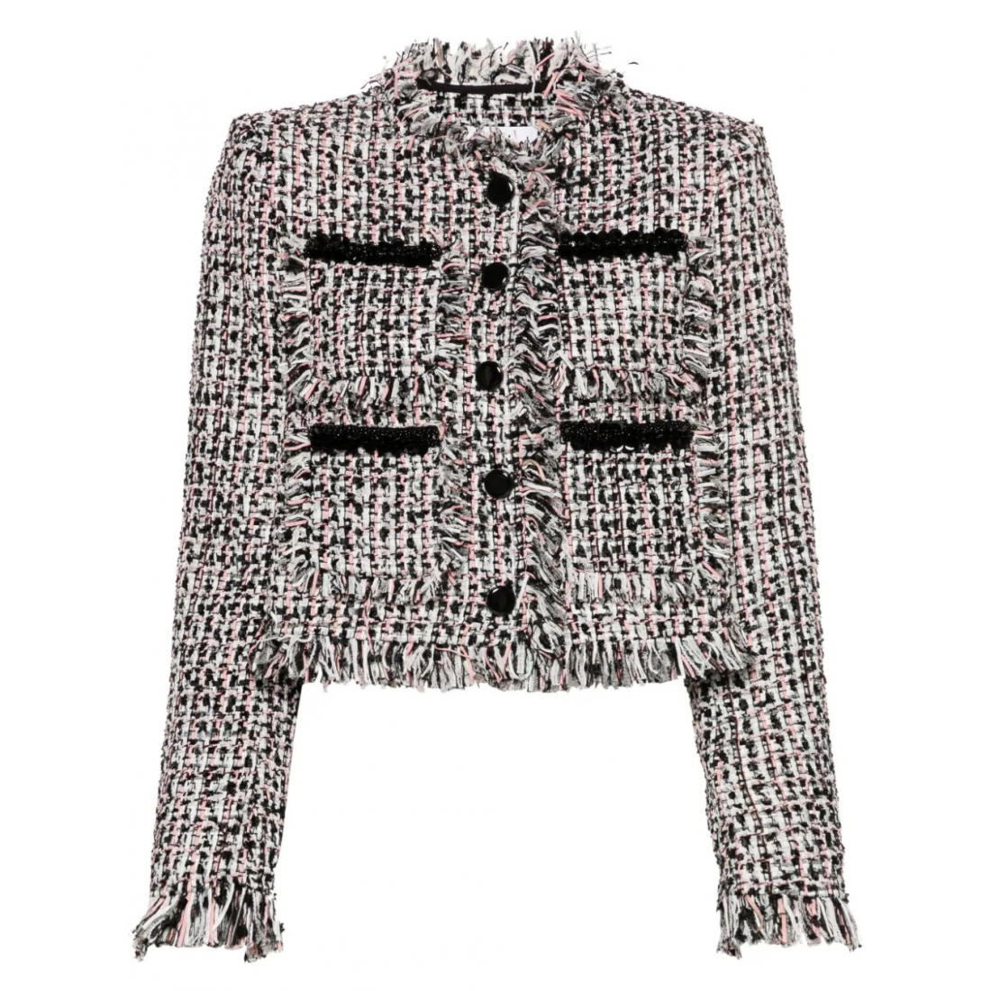 Veste 'Frayed Tweed' pour Femmes