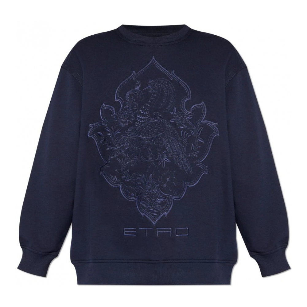 Sweatshirt 'Logo-Embroidered' pour Femmes