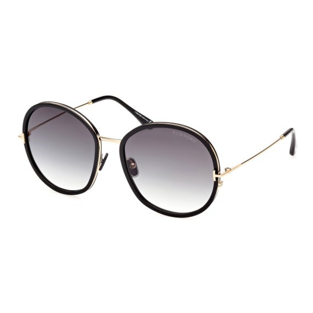 Women's 'FT0946/S 01B' Sunglasses