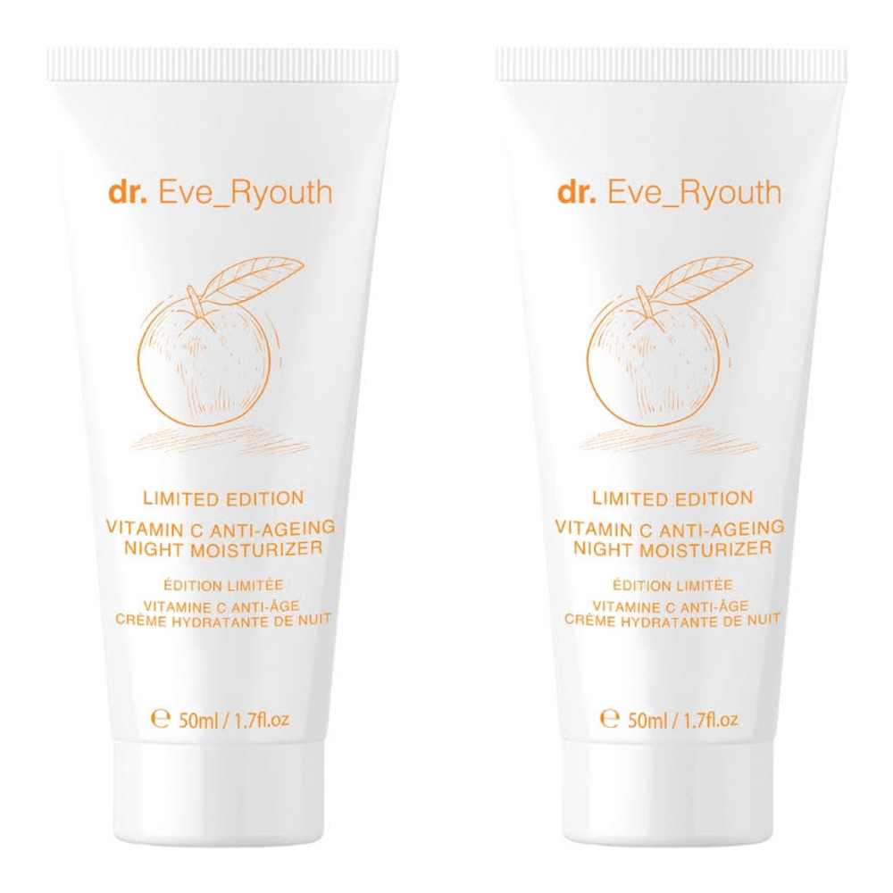 'Vitamin C' Anti-Aging Night Cream - 50 ml, 2 Pieces