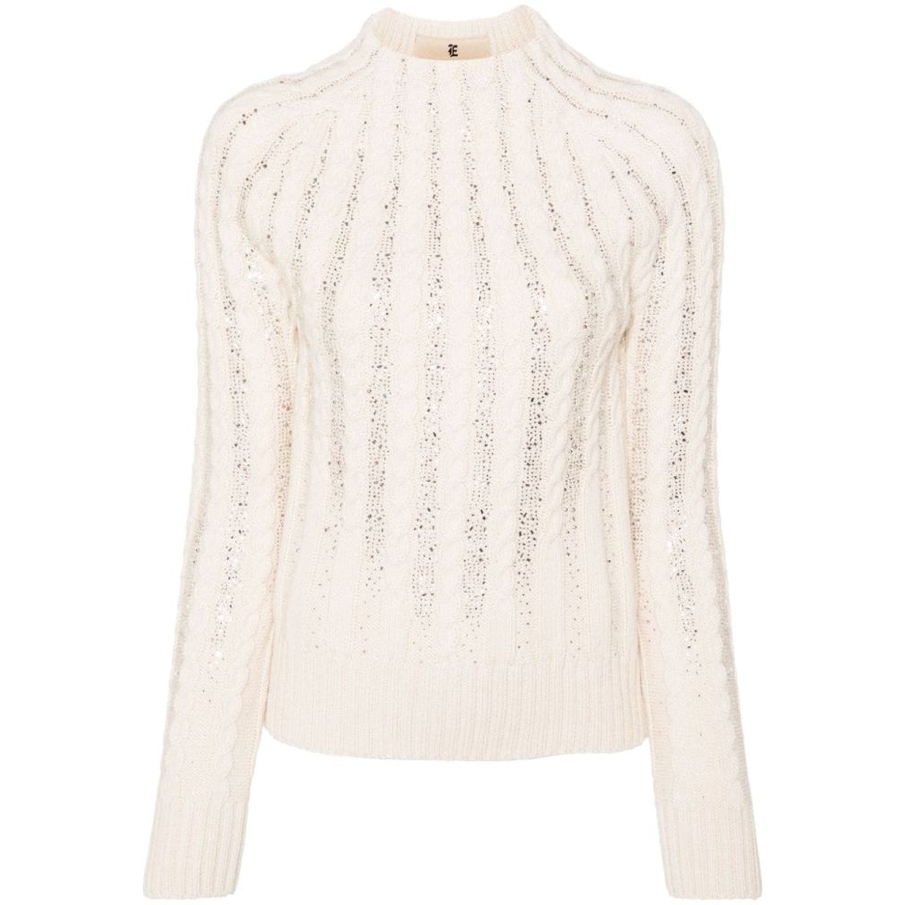 'Rhinestone-Embellished' Pullover für Damen