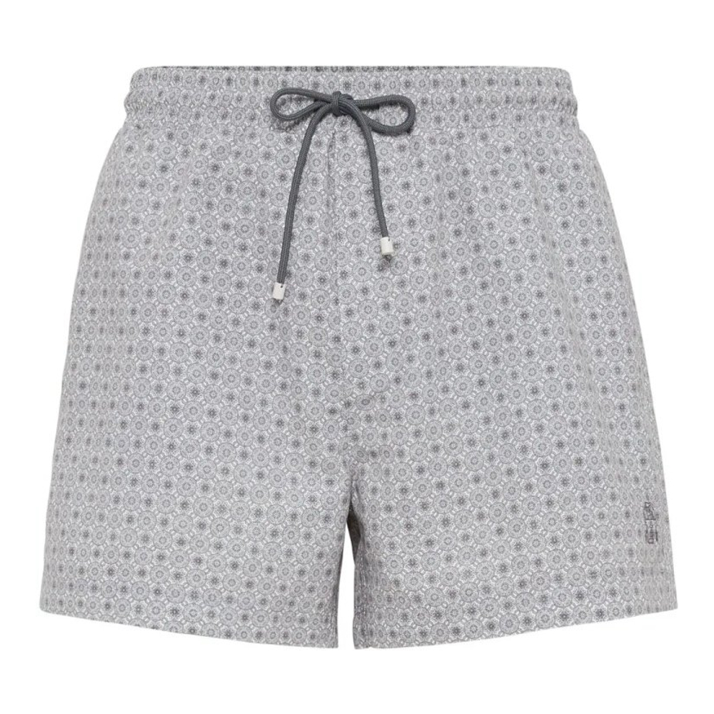 Men's 'Graphic-Print' Swimming Shorts