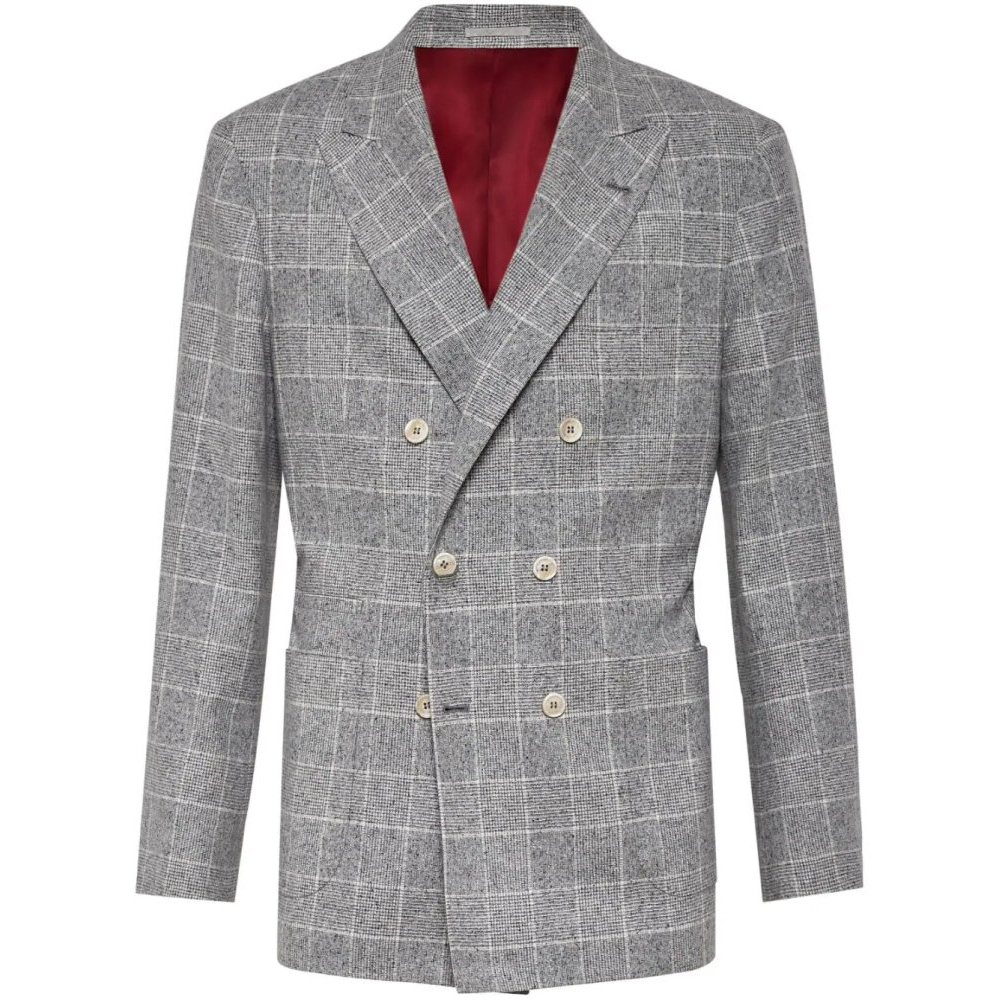 'Checked' Klassischer Blazer für Herren