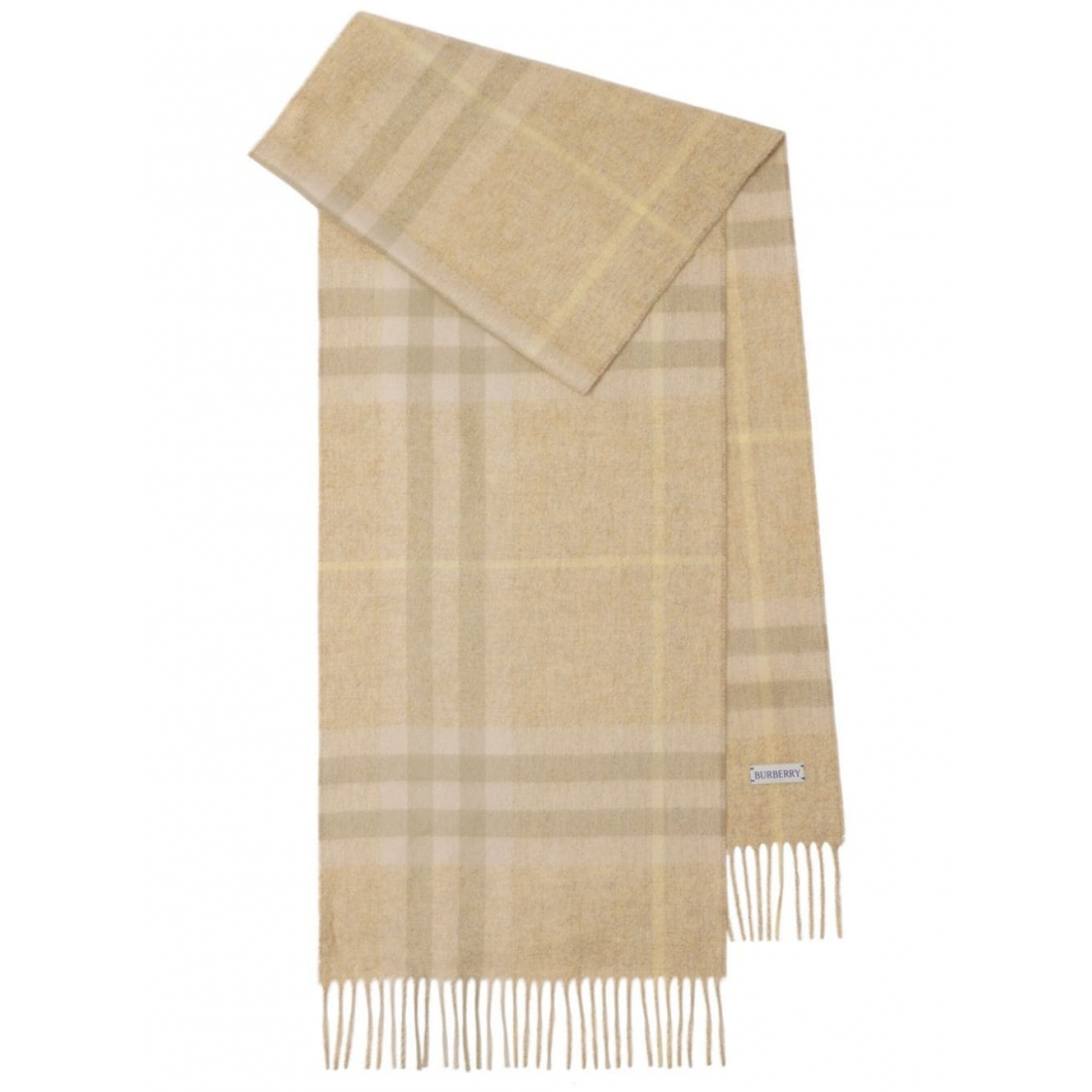 Women's 'Check' Wool Scarf