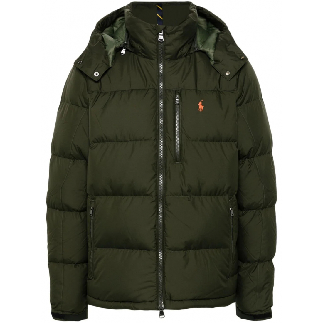 Men's 'Polo Pony Hooded' Puffer Jacket