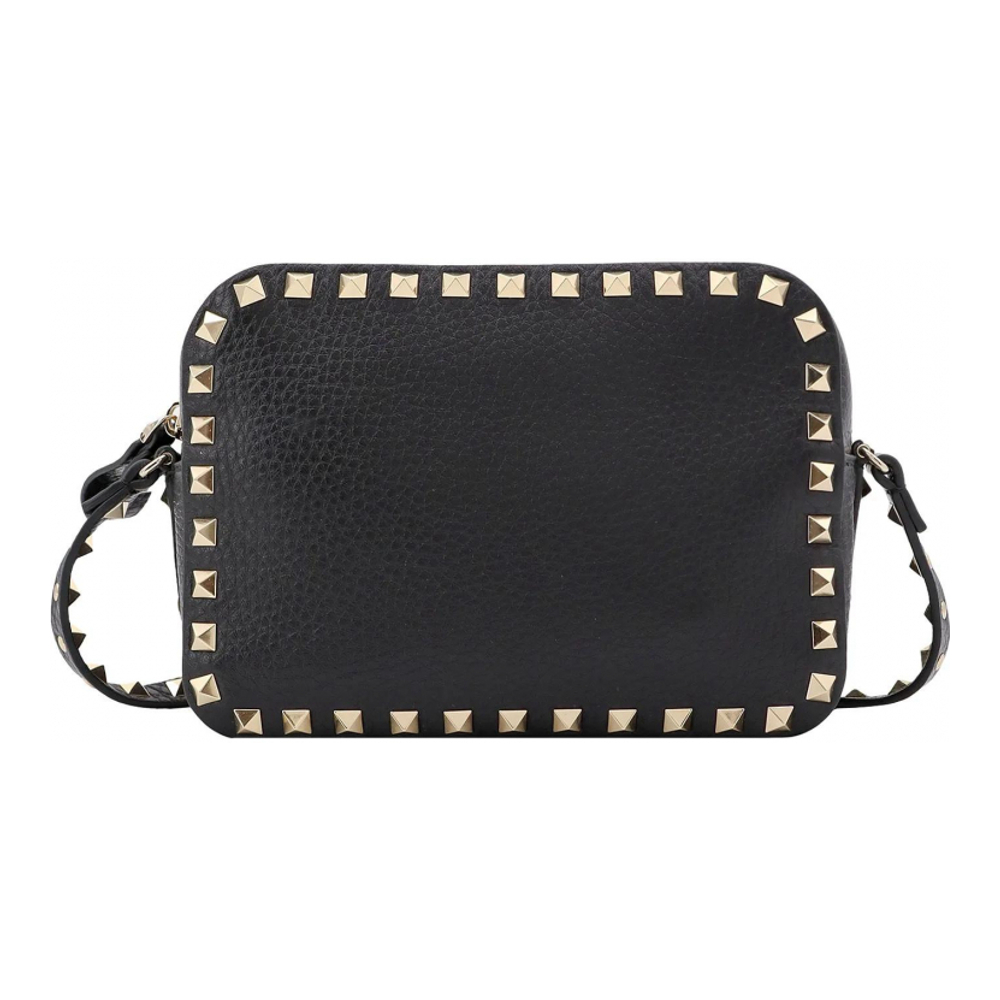 Women's 'Rockstud Logo' Crossbody Bag