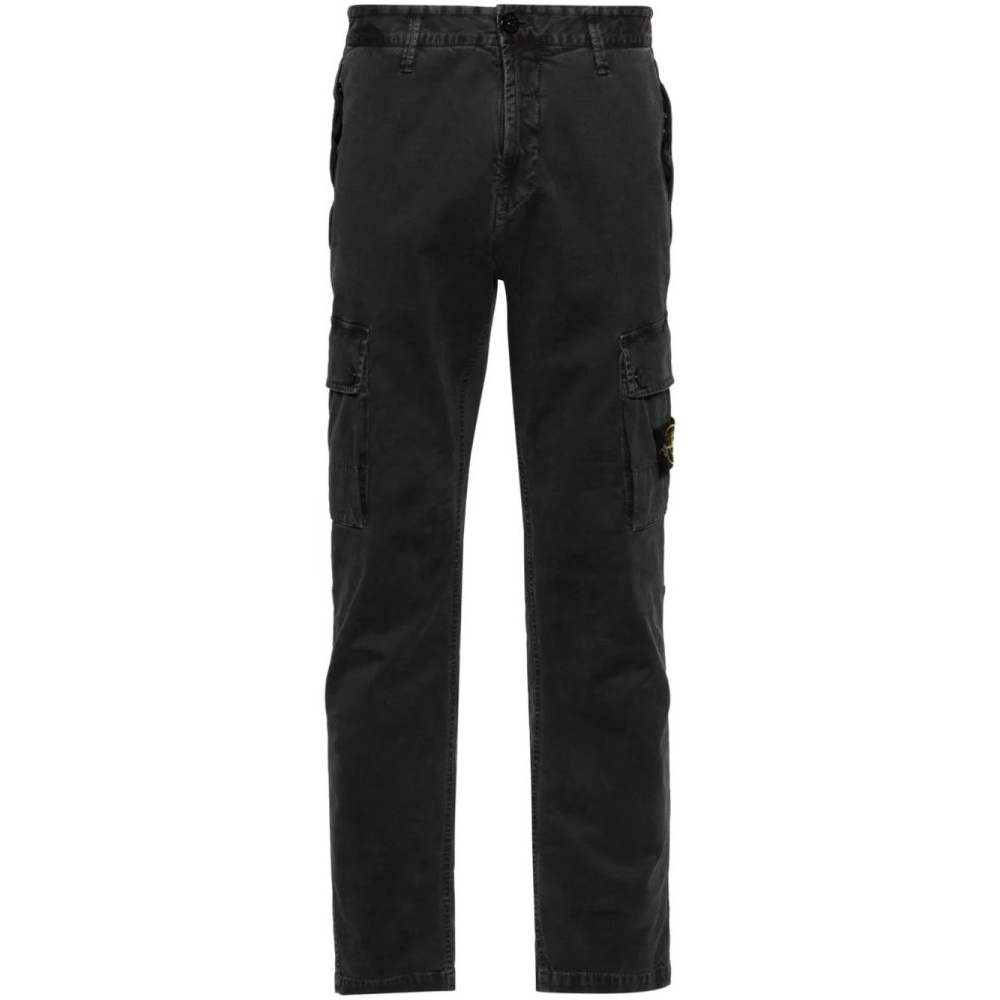 Men's 'Compass-Badge' Cargo Trousers