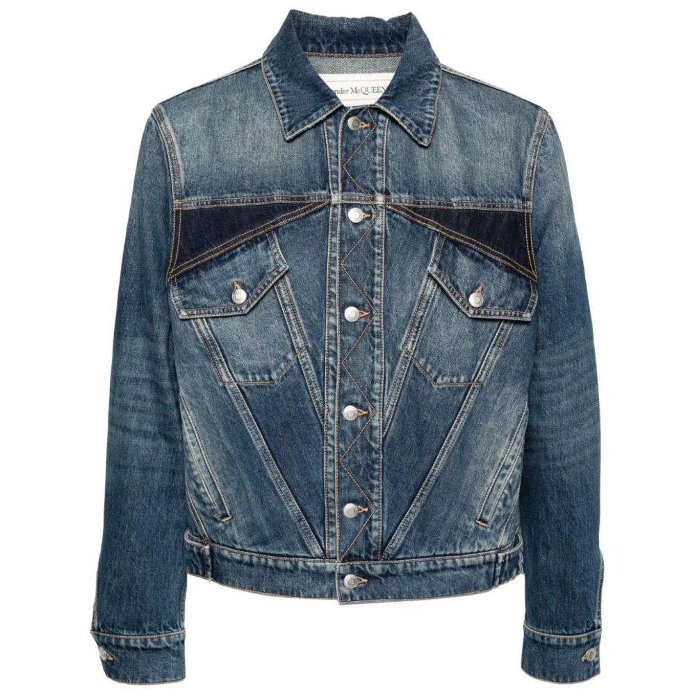 Veste en jeans 'Panelled' pour Hommes