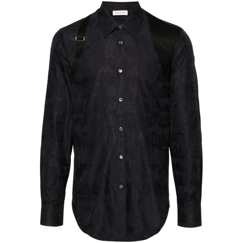 Chemise 'Decorative-Buckle' pour Hommes