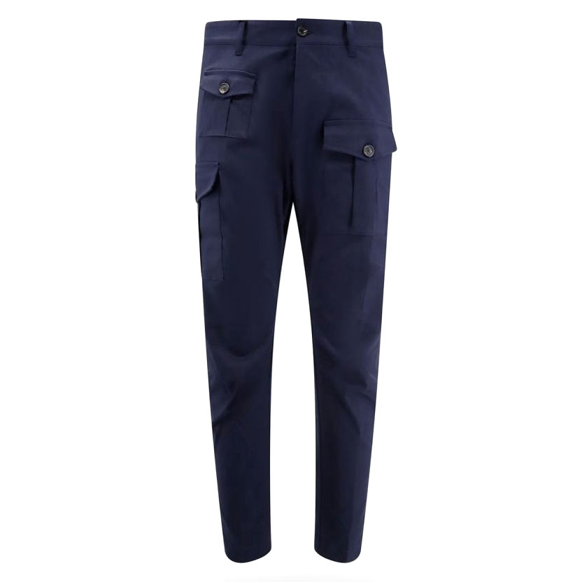 Pantalon cargo 'Logo-Plaque' pour Hommes