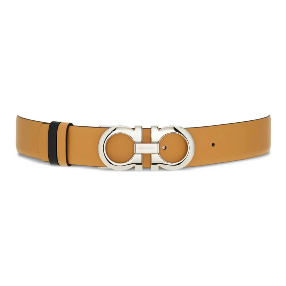 Women's 'Gancini-Buckle Reversible' Belt