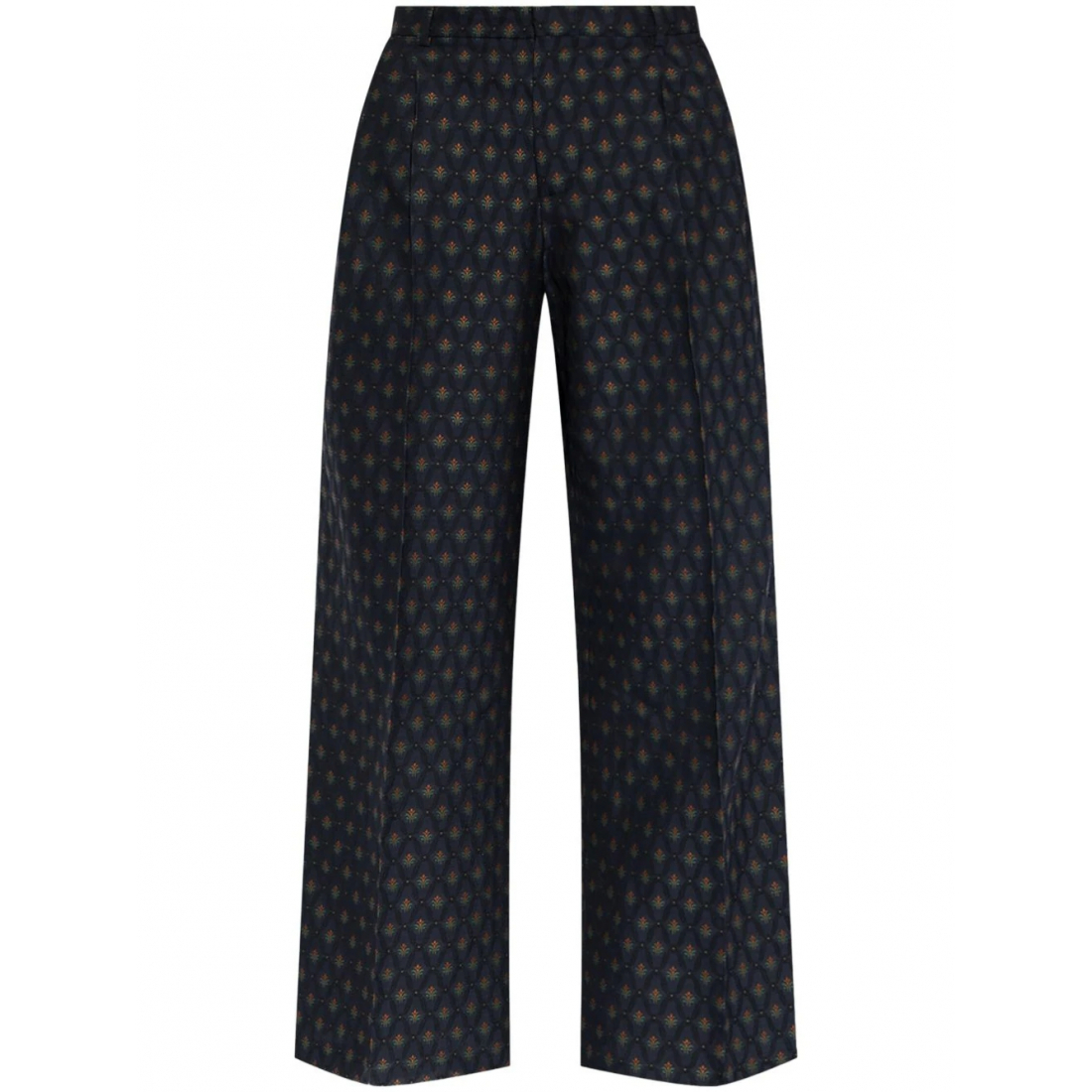 Pantalon Palazzo 'Geometric-Print' pour Femmes