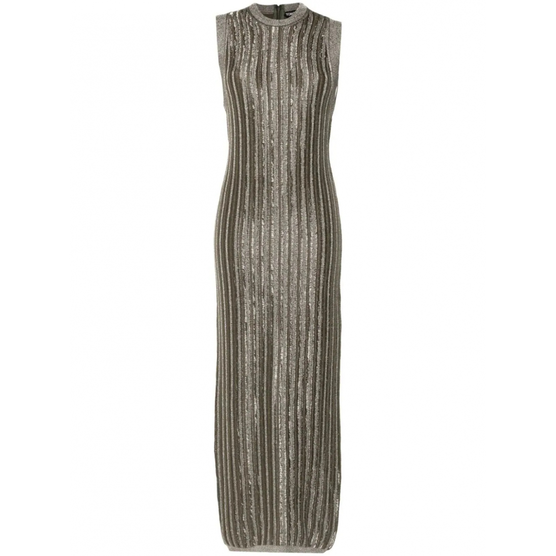 'Slinky Ribbed' Maxi Kleid für Damen