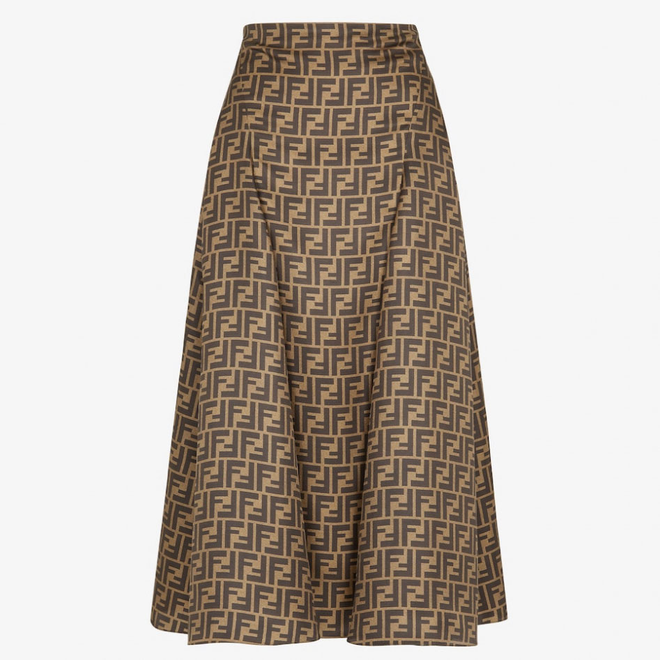 Women's 'FF' Maxi Skirt