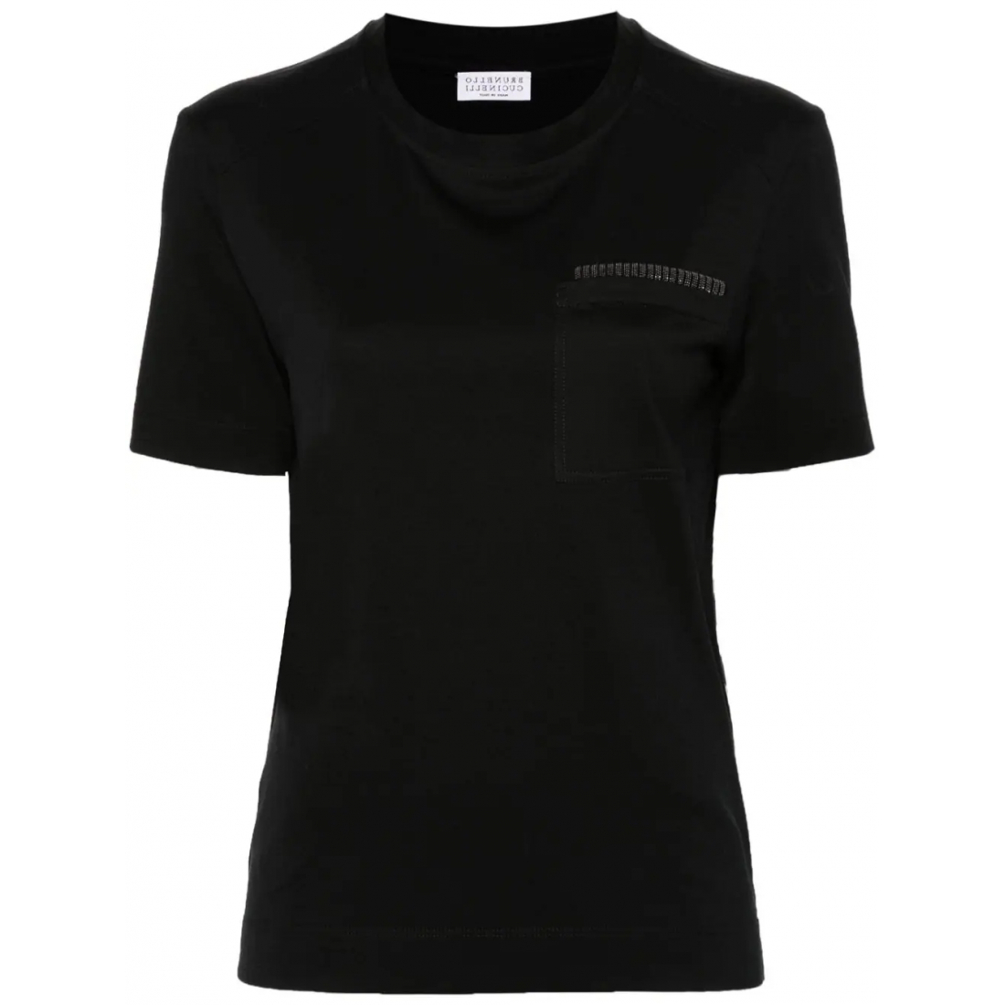 Women's 'Monili Chain-Detail' T-Shirt