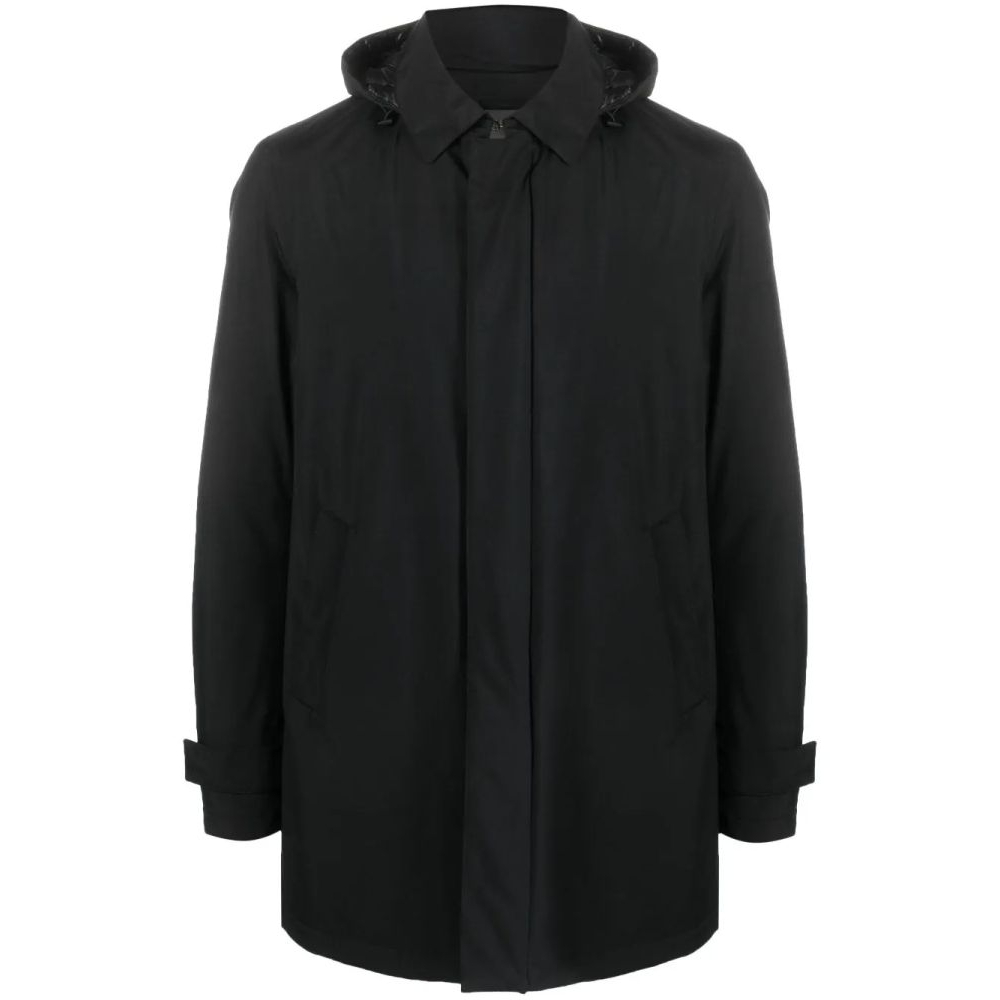 Men's 'Detachable-Hood' Down Jacket