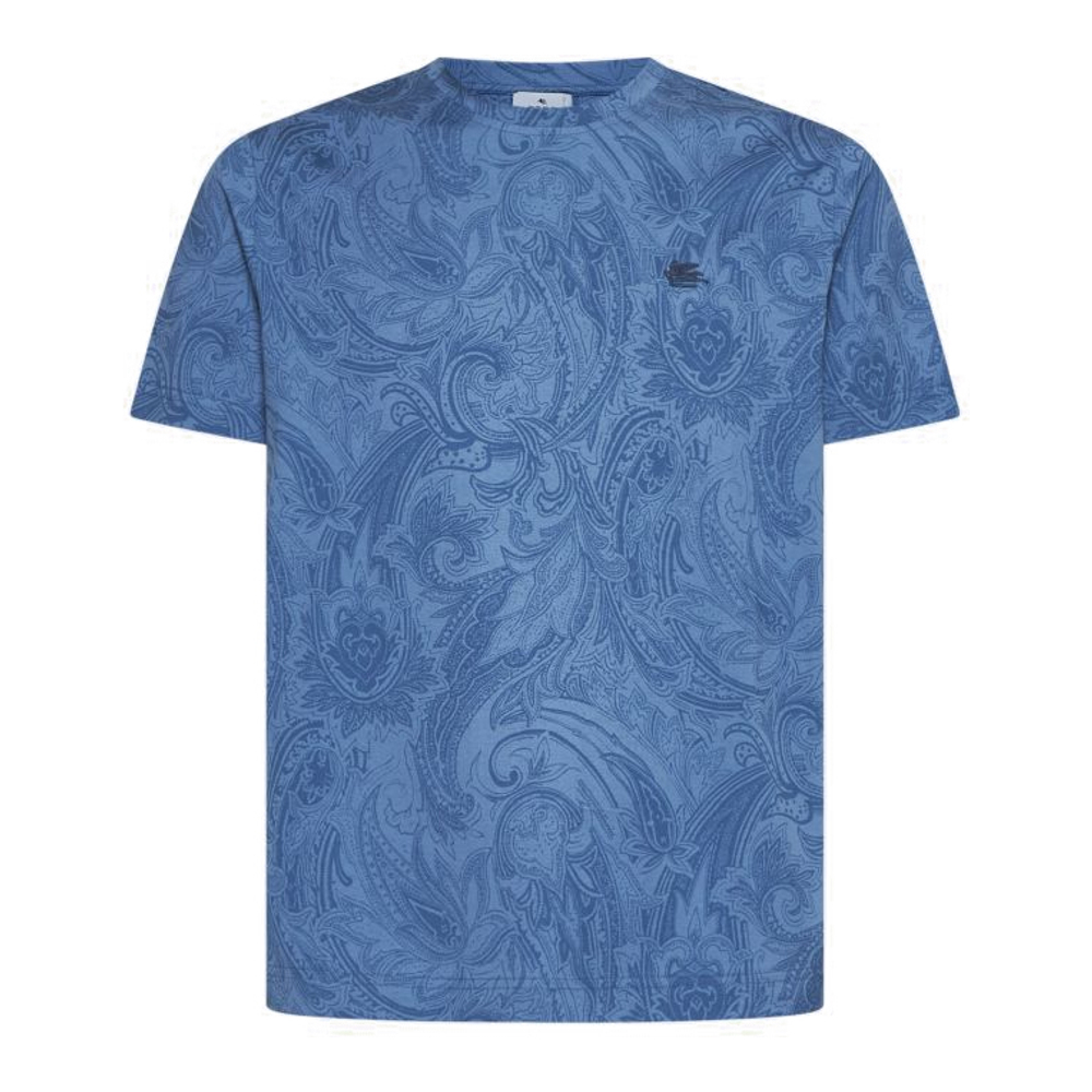 Men's 'Paisley-Print' T-Shirt