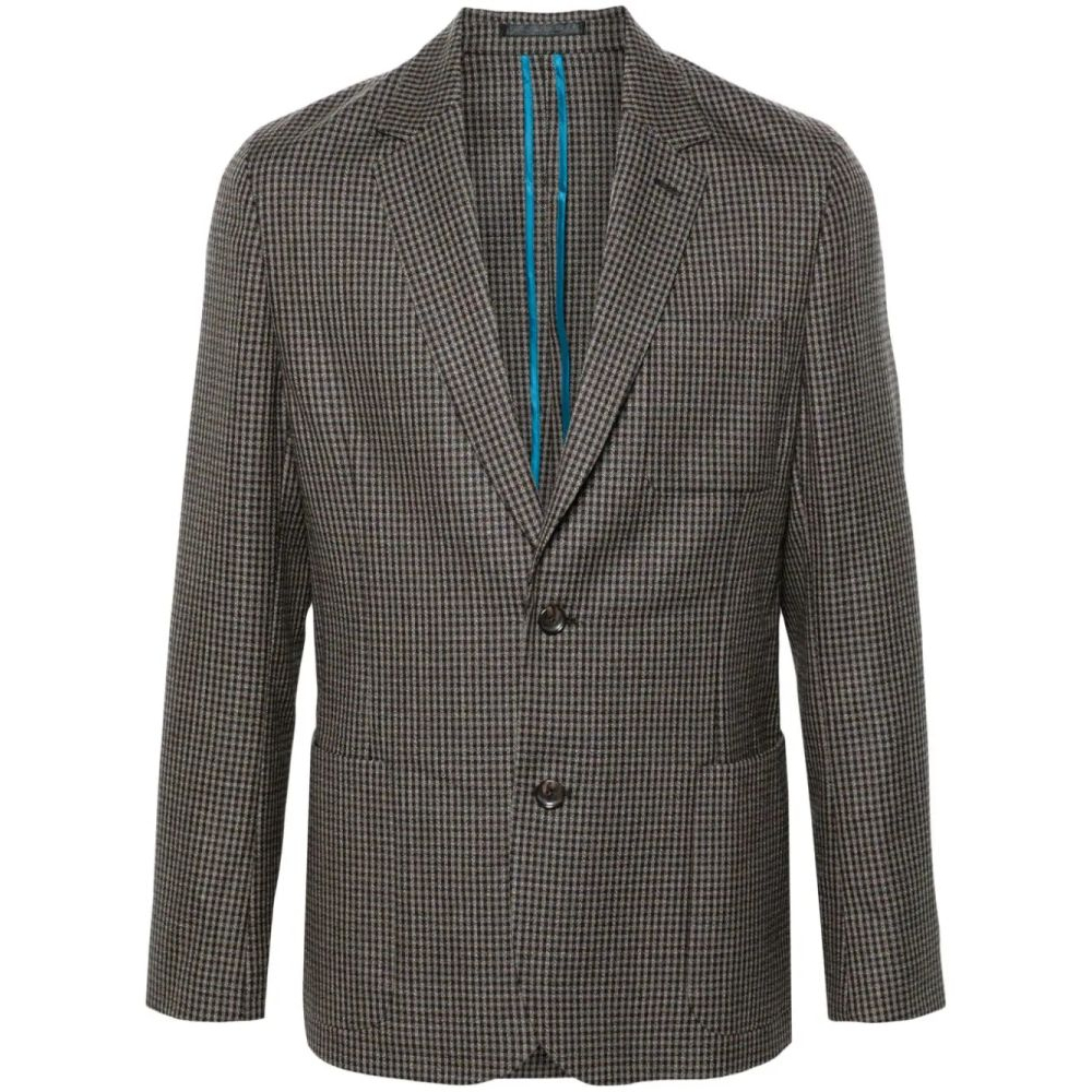 Men's 'Gingham-Check' Blazer