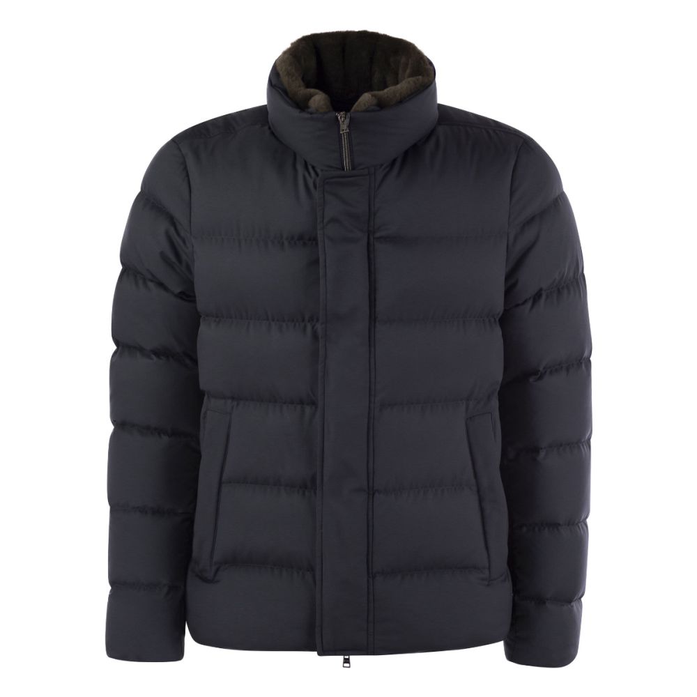 Doudoune en plumes 'Arendelle Quilted' pour Hommes