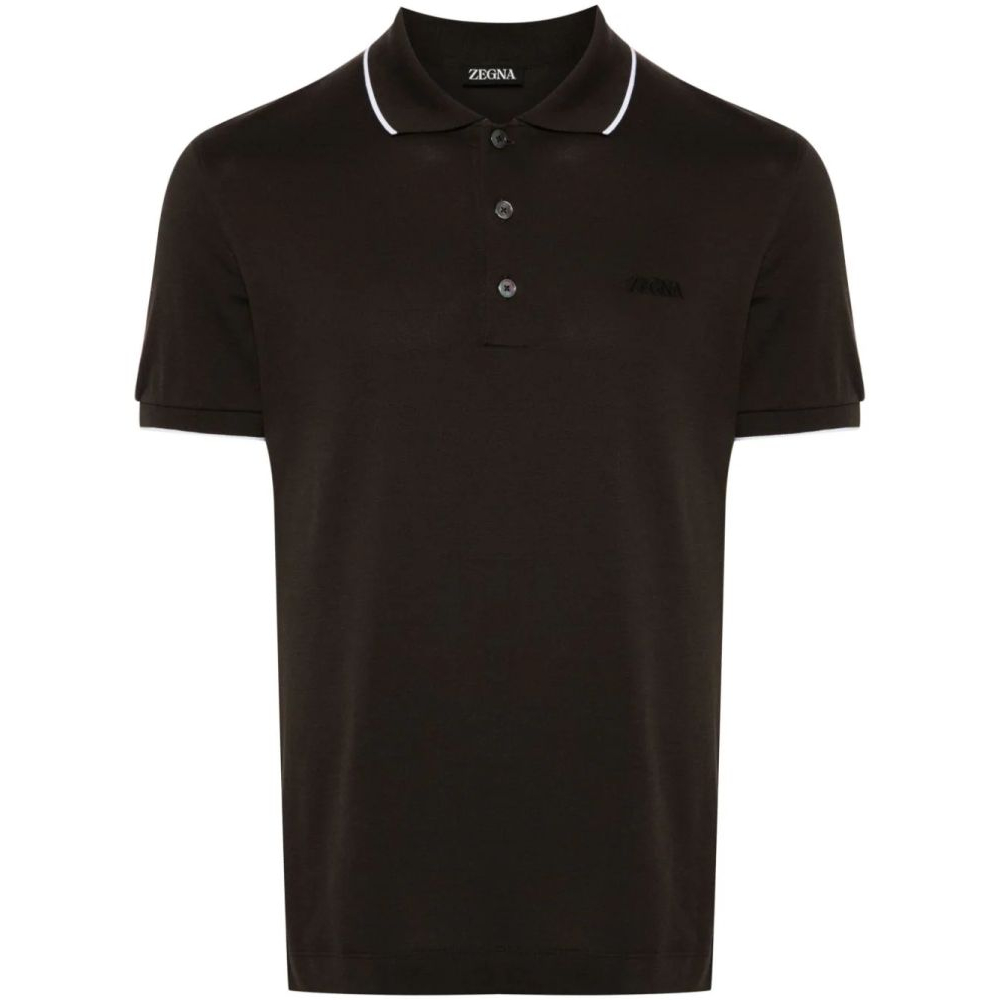 Polo 'Logo-Embroidered' pour Hommes