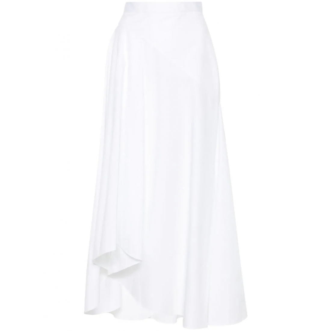 Women's 'Asymmetric Flared' Midi Skirt