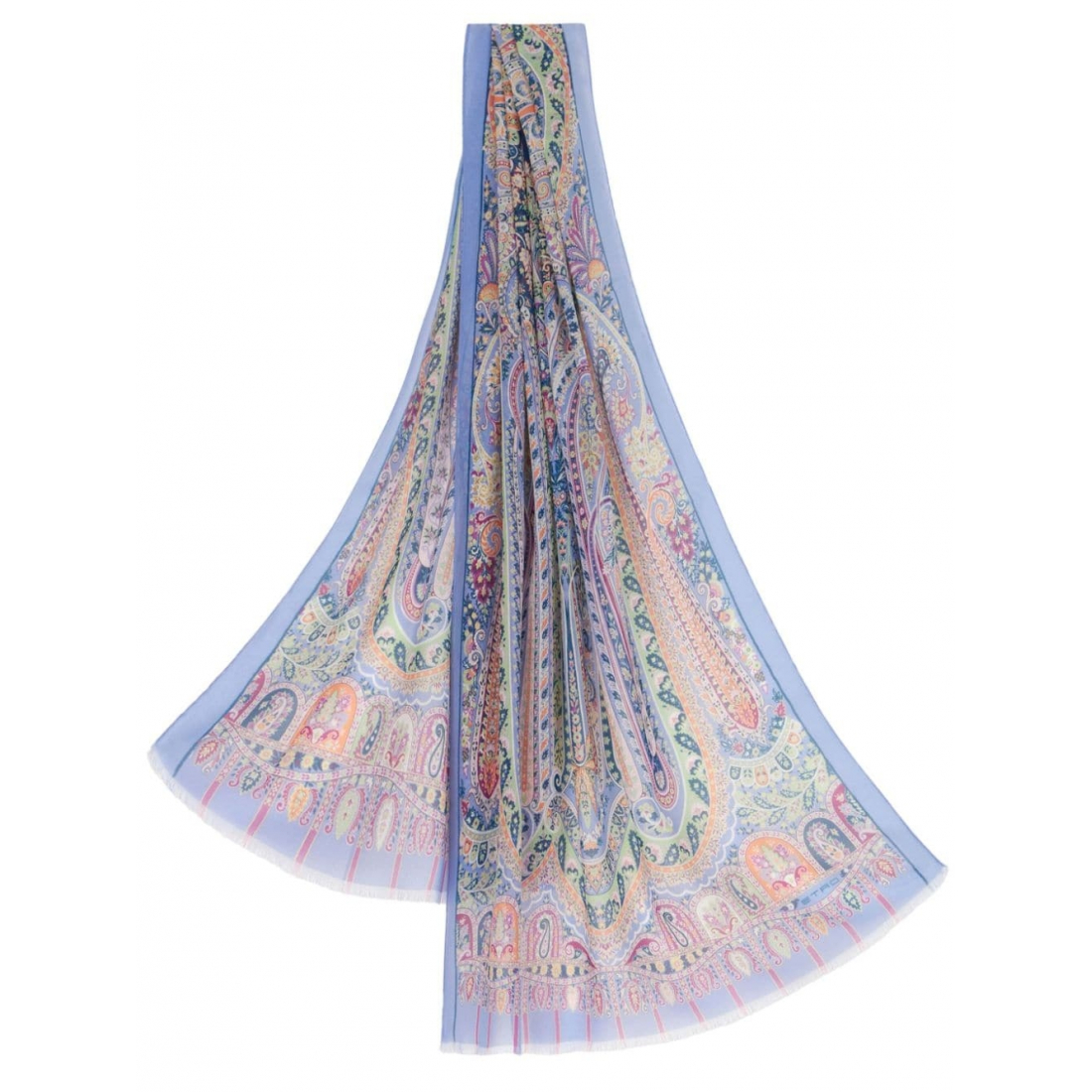 Foulard 'Paisley-Print Fringed-Edge' pour Femmes