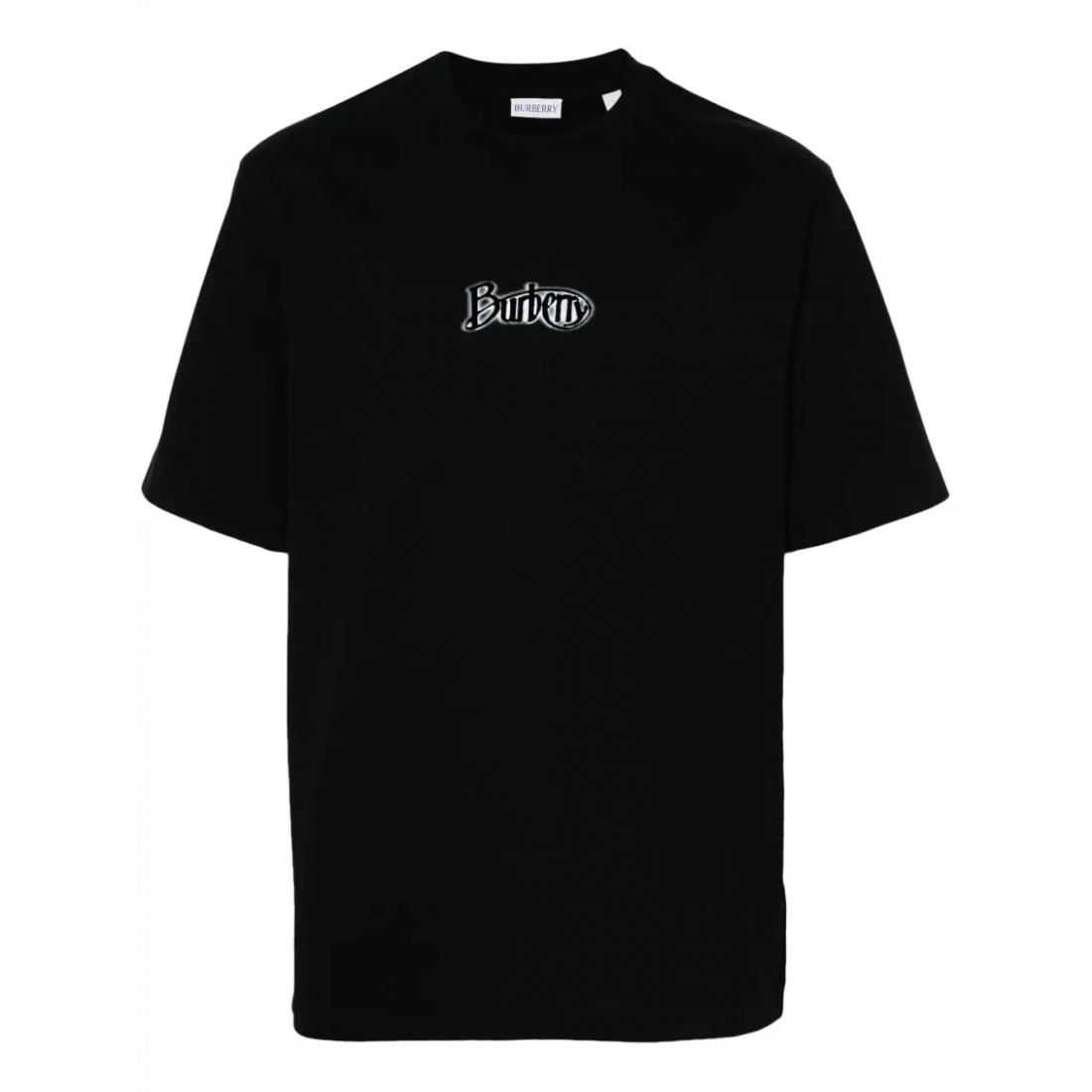 'Flocked-Logo' T-Shirt für Herren