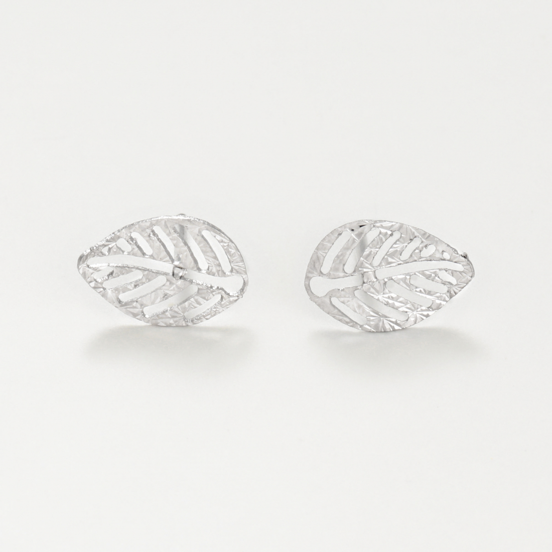 Women's 'Or Blanc 375/1000' Earrings