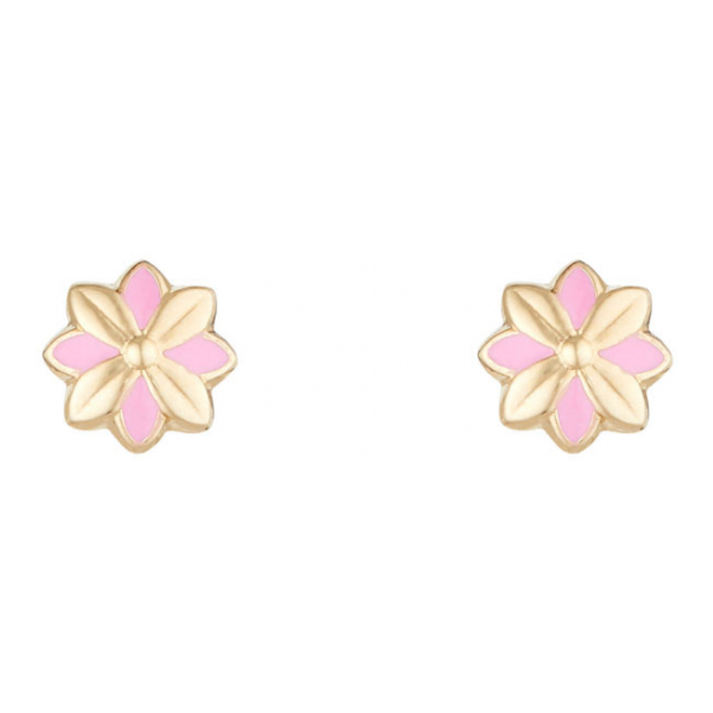 Girl's 'Jolies Petites Fleurs' Earrings