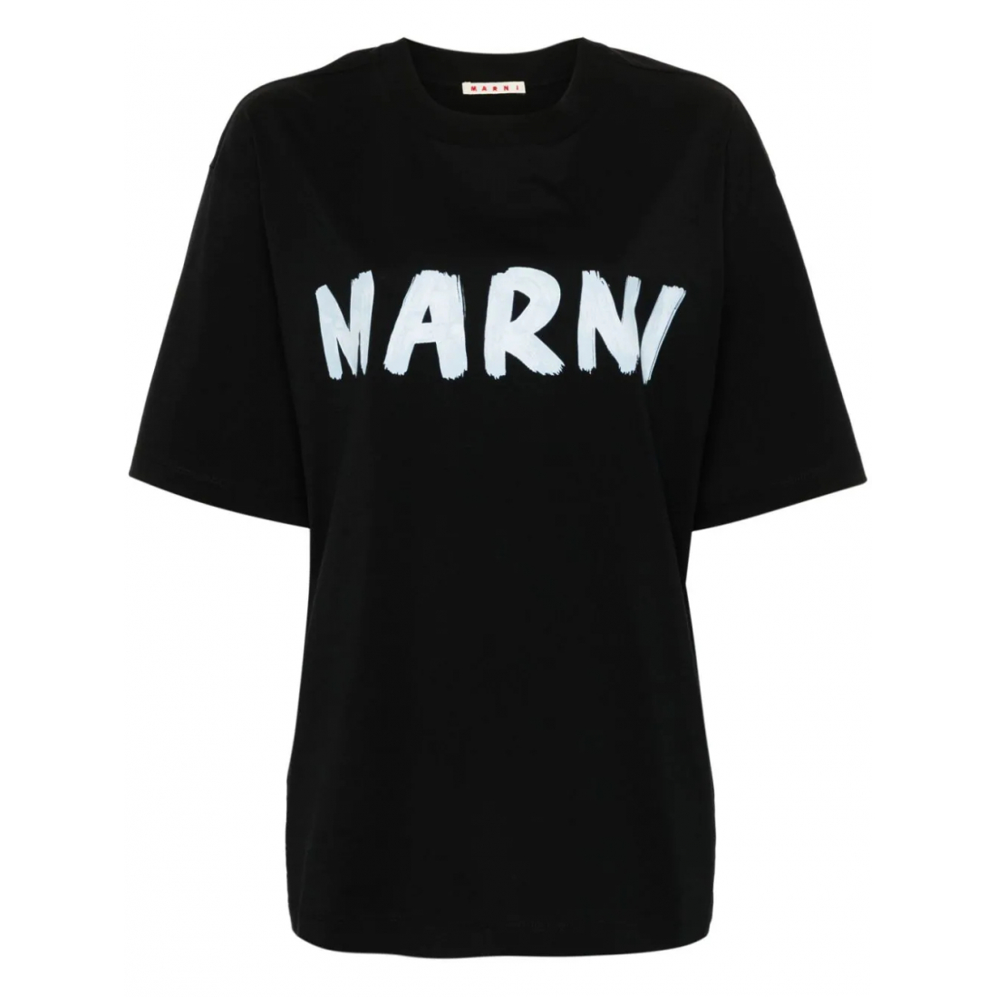 'Logo-Print' T-Shirt für Damen