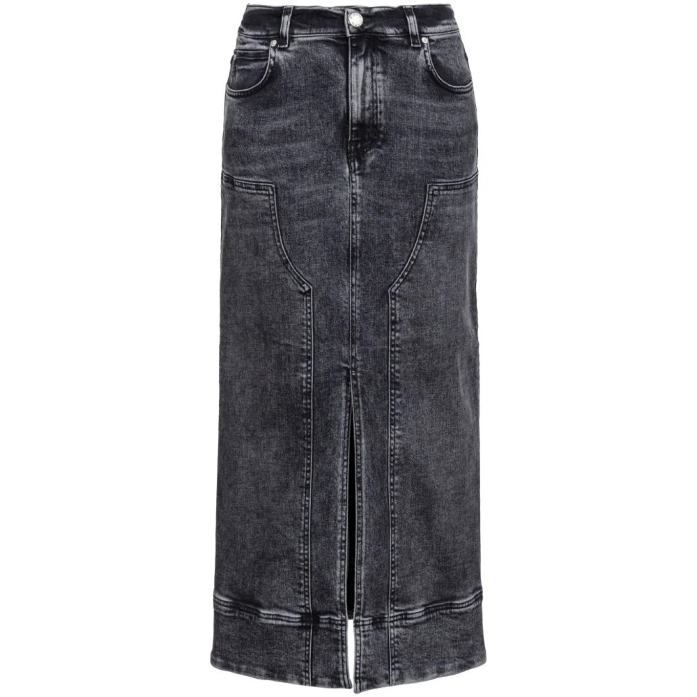 Women's 'Gregoriana Midi' Denim Skirt