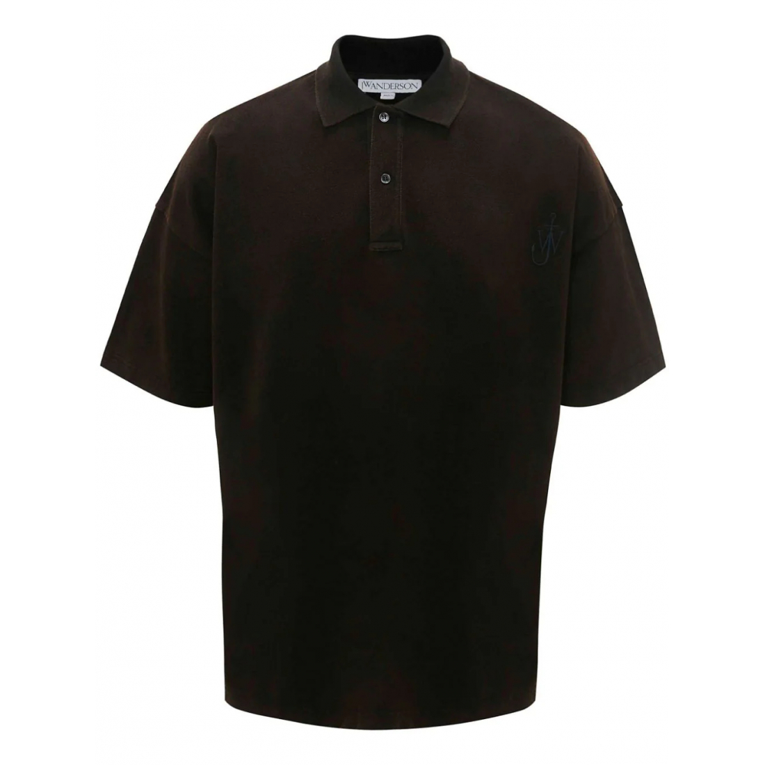 Men's 'Anchor-Embroidered' Polo Shirt