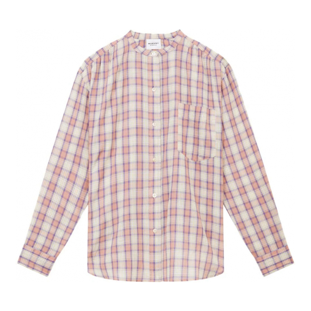 Women's 'Mexika Check-print' Blouse