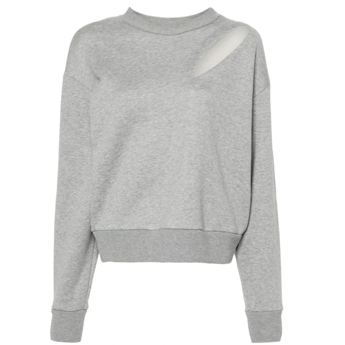 'Cut-Out' Sweatshirt für Damen