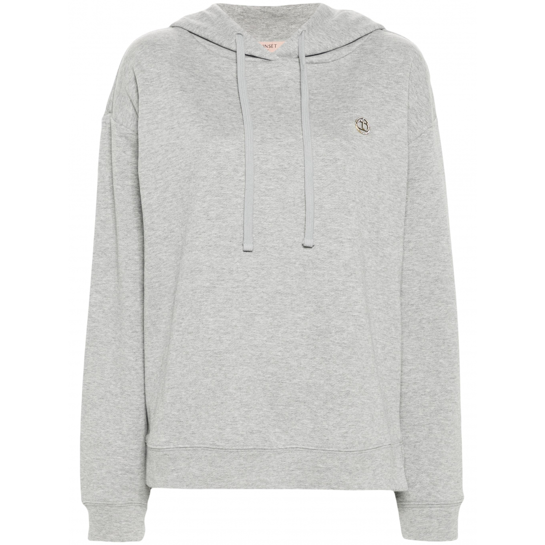 'Logo-Plaque' Kapuzenpullover für Damen