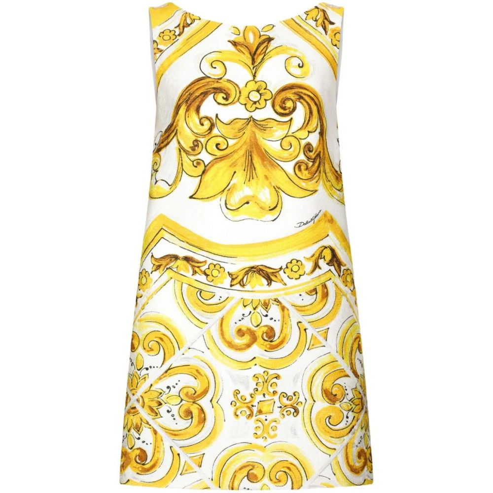 Robe mini 'Majolica-Print' pour Femmes